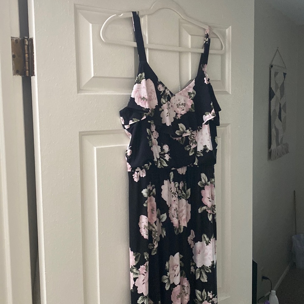 Floral maxi dress
